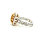 18k White Gold Diamond Fashion Ring