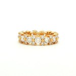 18k Yellow Gold Diamond Fashion Ring