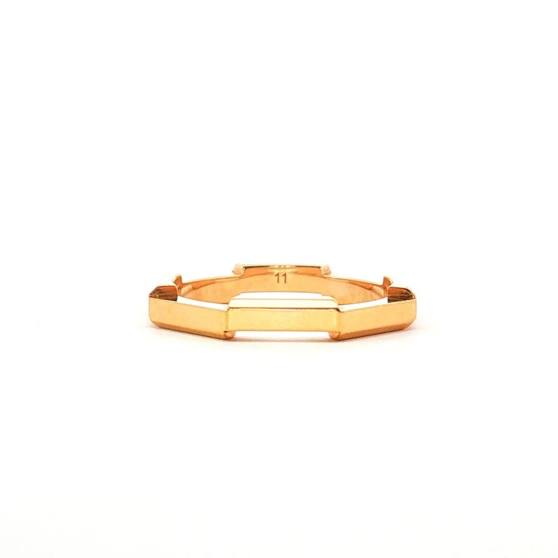 rose gold Gucci fashion ring