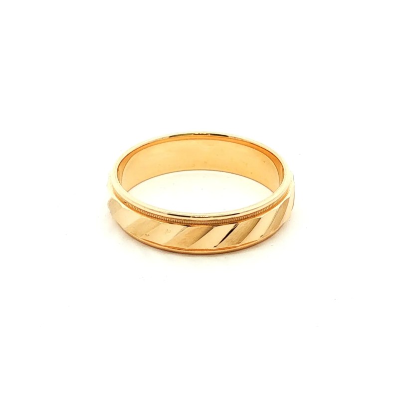 14k Yellow Gold Estate Band