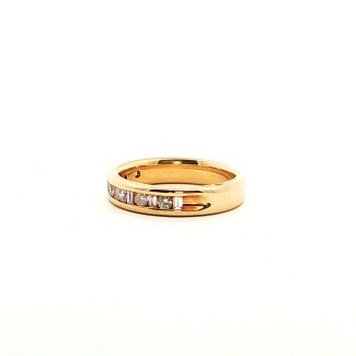14k Yellow Gold Estate Diamond Ring