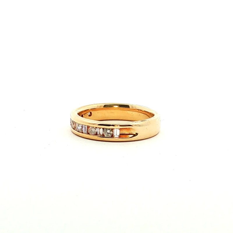 14k Yellow Gold Estate Diamond Ring