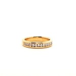 14k Yellow Gold Estate Diamond Ring