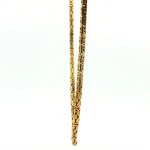Estate 14k Yellow Gold Byzantine Necklace