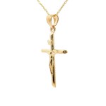 14k Yellow Gold Crucifix