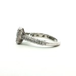 Designer Estate 18k White Gold Tacori Ring