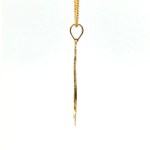 Estate 14k Yellow Gold Axe Charm