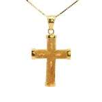 Estate 14k Yellow Gold Cross