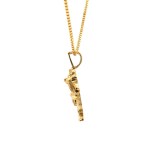 Estate 14k Yellow Gold Looney Tunes Tasmanian Devil Charm