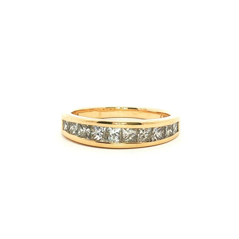 Estate 14k Yellow Gold Diamond Ring