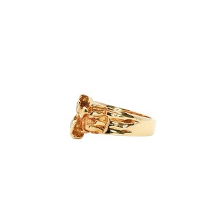 Estate 14k Yellow Gold Nugget Ring