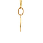 Estate 14k Yellow Gold Religious Charm