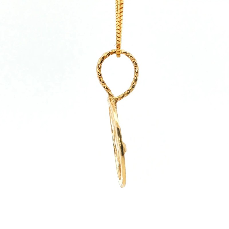 Estate 14k Yellow Gold Pittsburgh Steelers Logo Charm