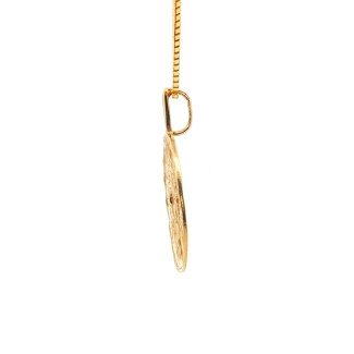 Estate 14k Yellow Gold Christ Charm