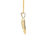 Estate 14k Yellow Gold Las Vegas Raiders Charm