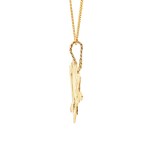 Estate 14k Yellow Gold Pittsburgh Penguins Charm
