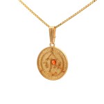 Estate 14k Yellow Gold Libra Charm
