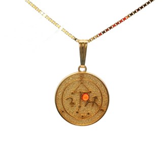 Estate 14k Yellow Gold Libra Charm
