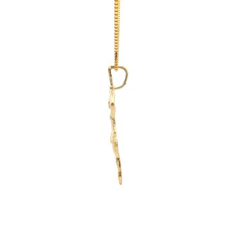 Estate 14k Yellow Gold Ballerina Charm