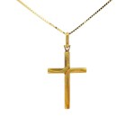 Estate 14k Yellow Gold Cross