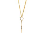 Estate 14k Yellow Gold Saint Christopher Medal
