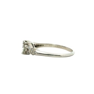 Estate Platinum Art Deco Ring