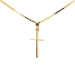 Estate 10k Yellow Gold Cross