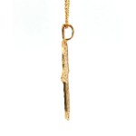 Estate 14k Yellow Gold Hamsa Hand