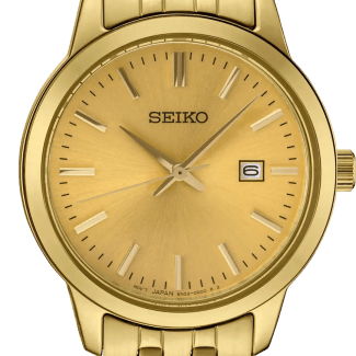 Seiko Essentials Champagne Dial Watch