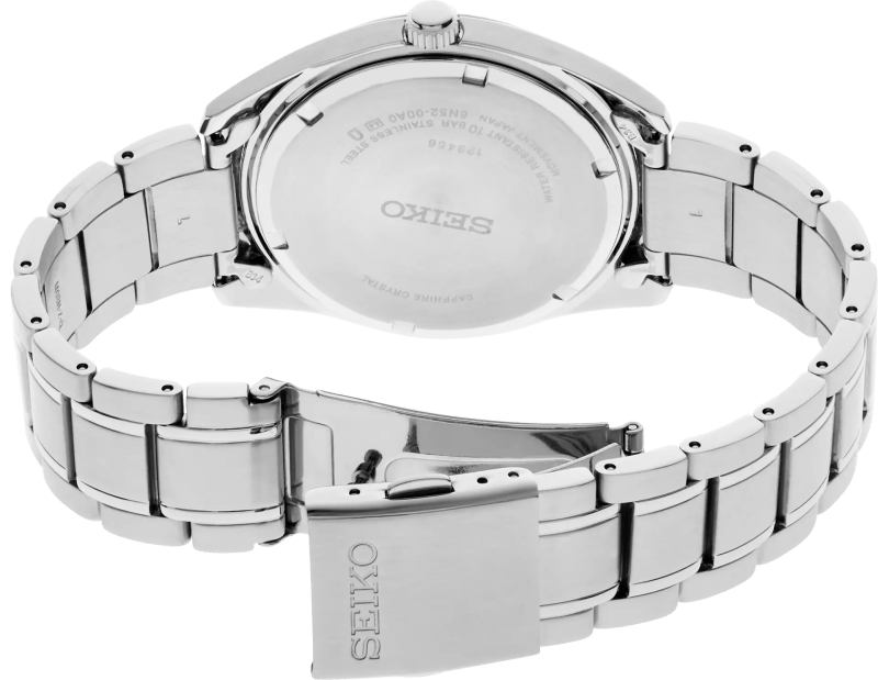 Seiko Essentials Stainless-Steel Dress Watch