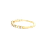 14k Yellow Gold Lab Grown Diamond Wedding Band (0.49ctw)