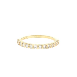 14k Yellow Gold Lab Grown Diamond Wedding Band (0.49ctw)