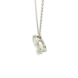 14k White Gold Lab Grown Diamond Necklace (2.04 carat)