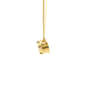 14k Yellow Gold Diamond Pendant (1.01 carat)
