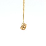 14k Yellow Gold Diamond Station Necklace (0.56 carat)