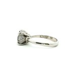 Estate 14k Platinum Tacori Ring