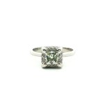Estate 14k Platinum Tacori Ring