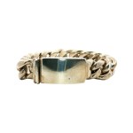 Estate Sterling Silver Cuban Link Bracelet