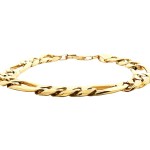 Estate 14k Yellow Gold Figaro Chain Bracelet