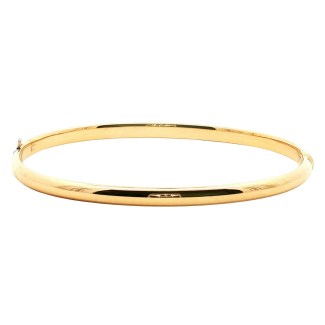 Estate 14k Yellow Gold Bangle Bracelet