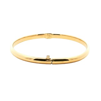 Estate 14k Yellow Gold Bangle Bracelet