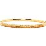 Estate 14k Yellow Gold Bangle Bracelet