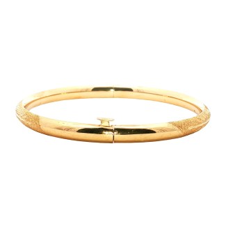Estate 14k Yellow Gold Bangle Bracelet
