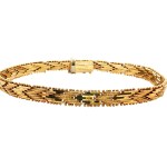 Estate 14k Yellow Gold Fancy Bracelet