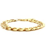 10k Yellow Gold Curb Bracelet