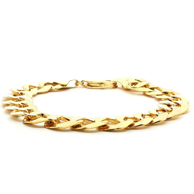 10k Yellow Gold Curb Bracelet