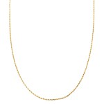 Estate 14k Yellow Gold Rope Chain