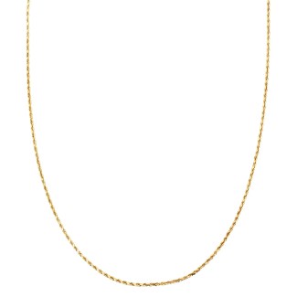 Estate 14k Yellow Gold Rope Chain