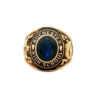 Estate 10k 1979 Rochester Rams Class Ring